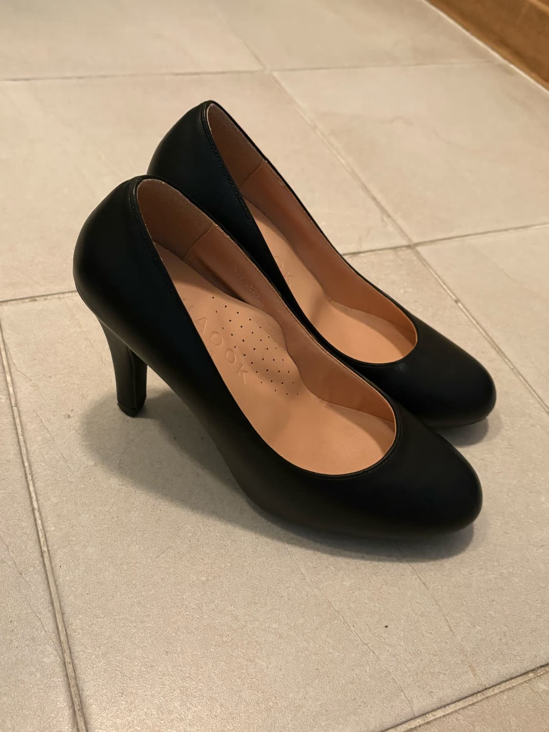 Chaook 검정 면접구두 230/9cm 상품이미지1