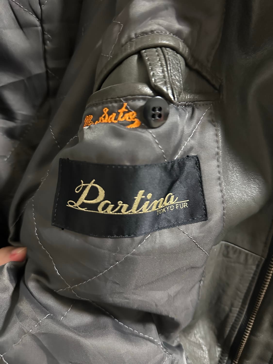 일본 빈티지 가죽 자켓 상품이미지2