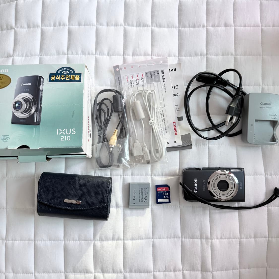 [미품, 풀박스] 캐논 익서스 210 canon ixus 210 디카 상품이미지1