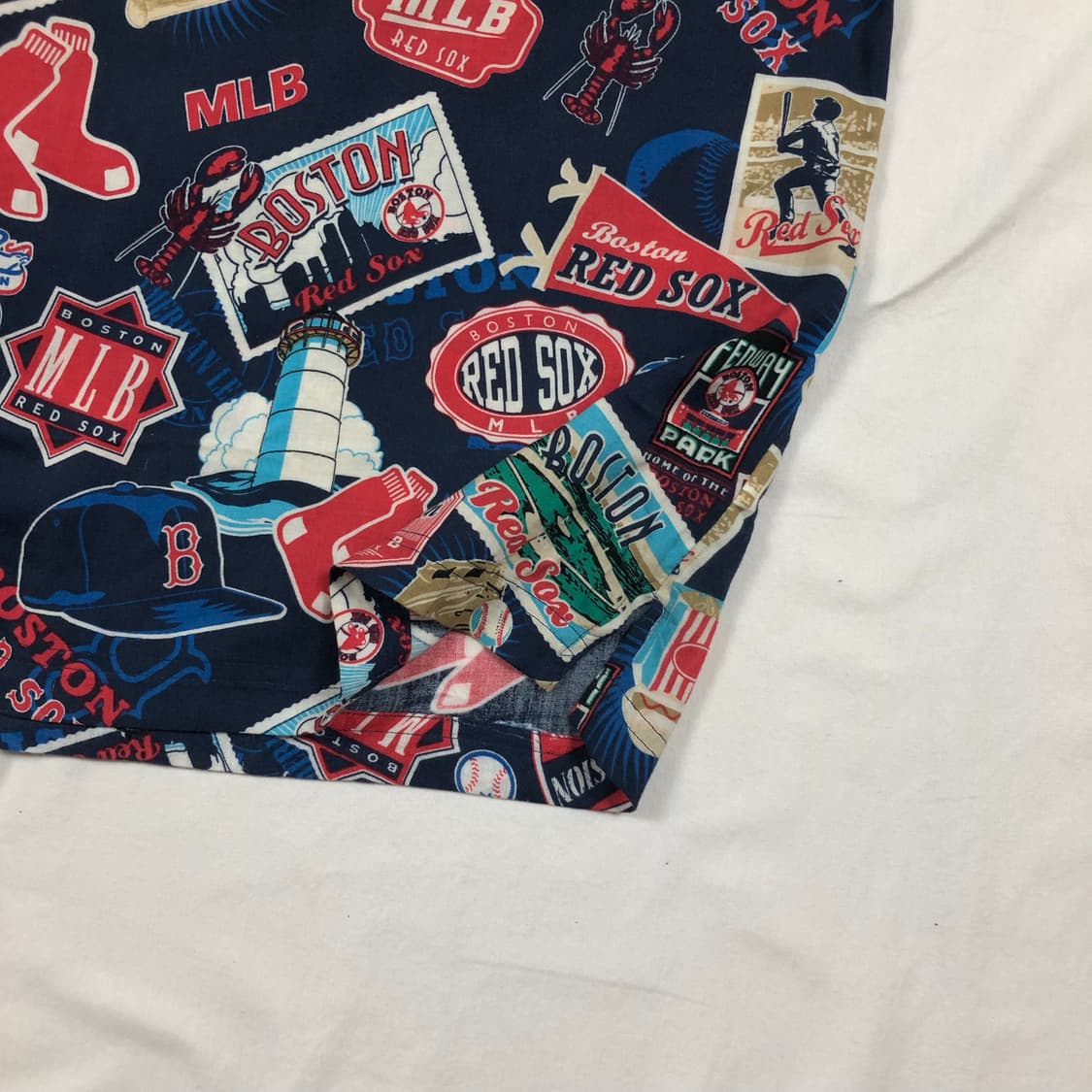 90s reyn spooner mlb 오픈카라 반팔셔츠 상품이미지4