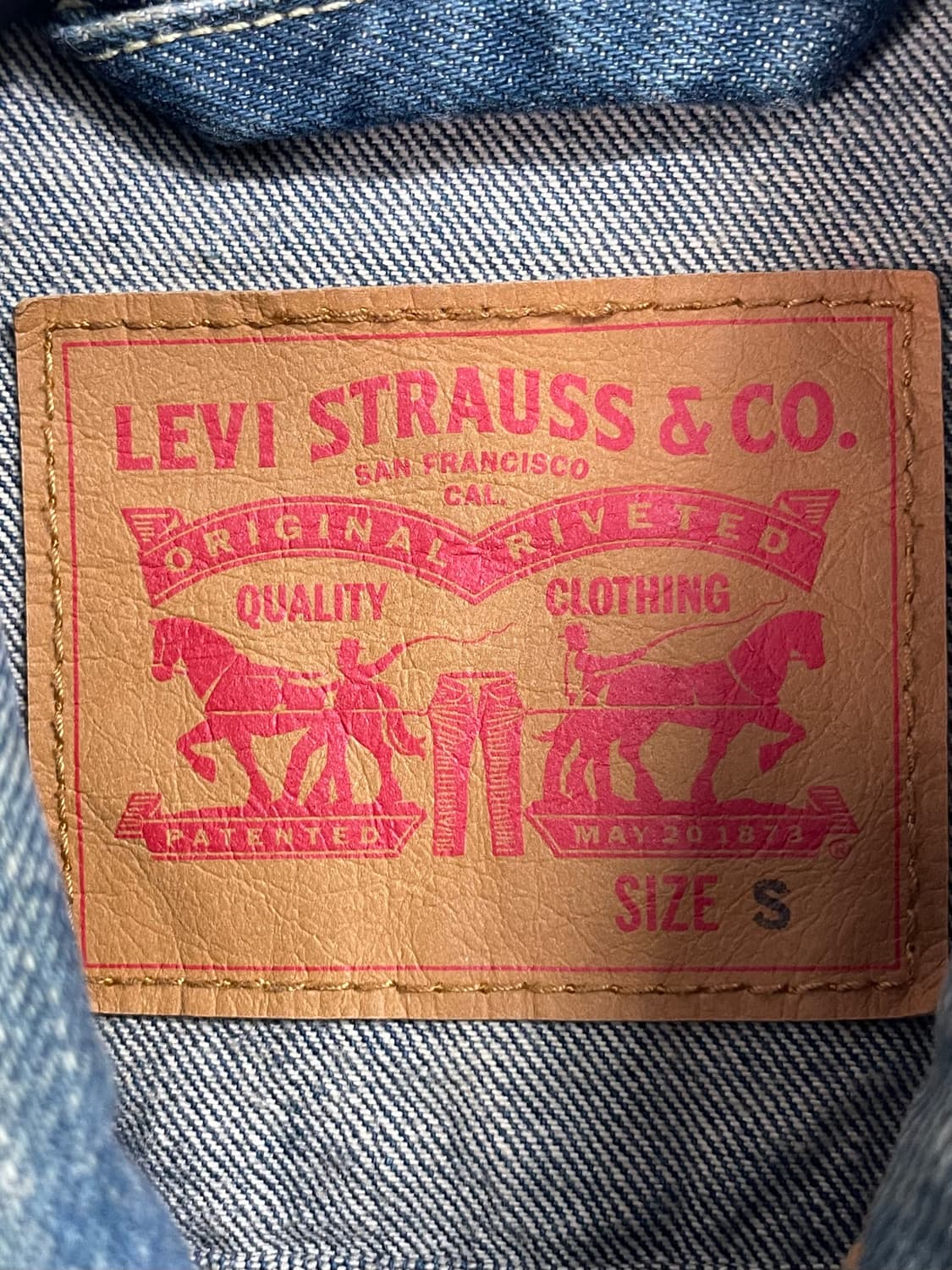 리바이스 3세대 워시드 청자켓 (on.90) 상품이미지6