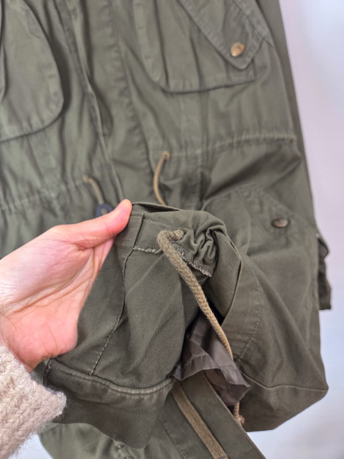 포켓 디테일 야상 상품이미지5