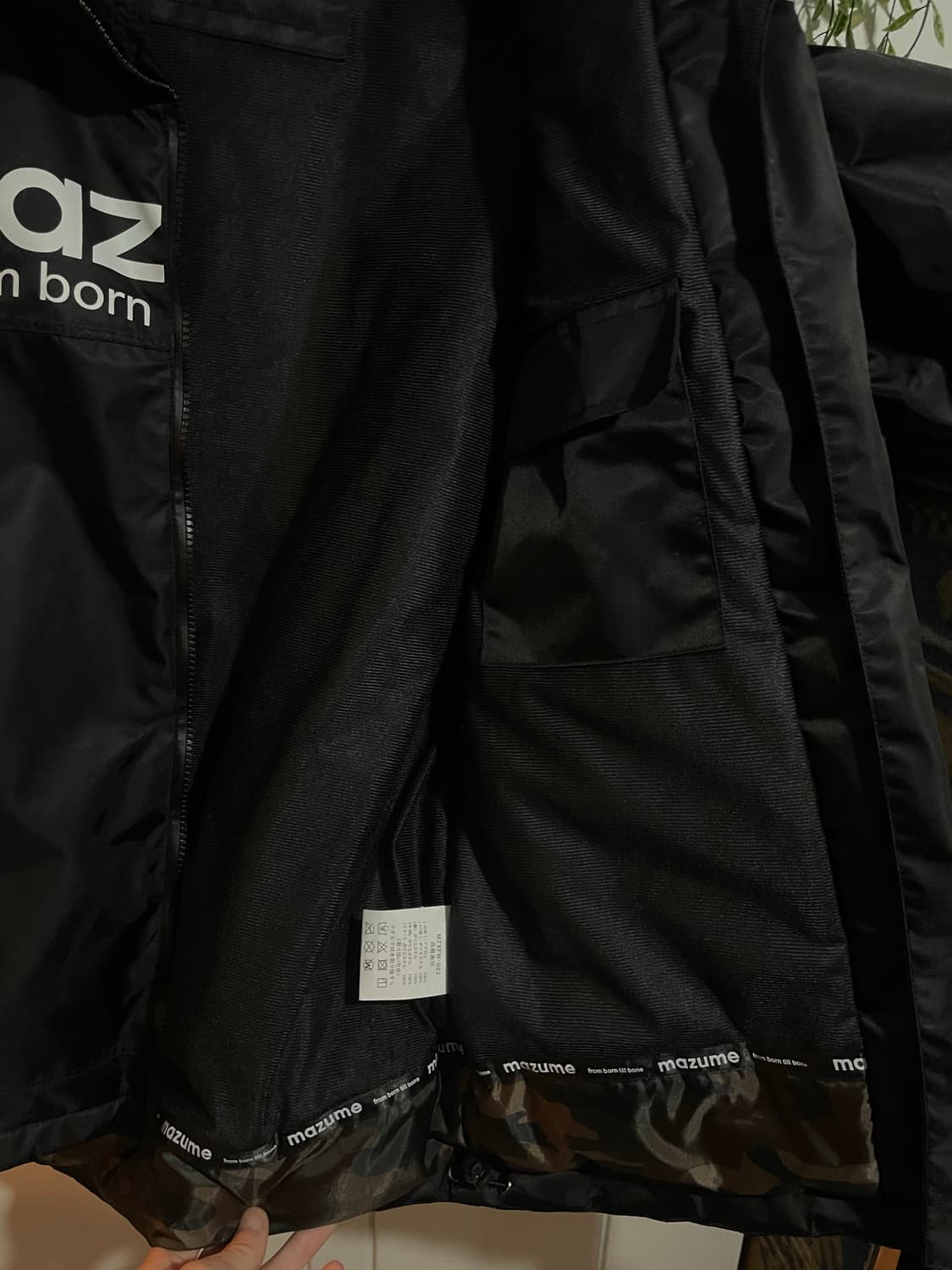 mazume 마즈메 하이넥 피셔 봄버 상품이미지6