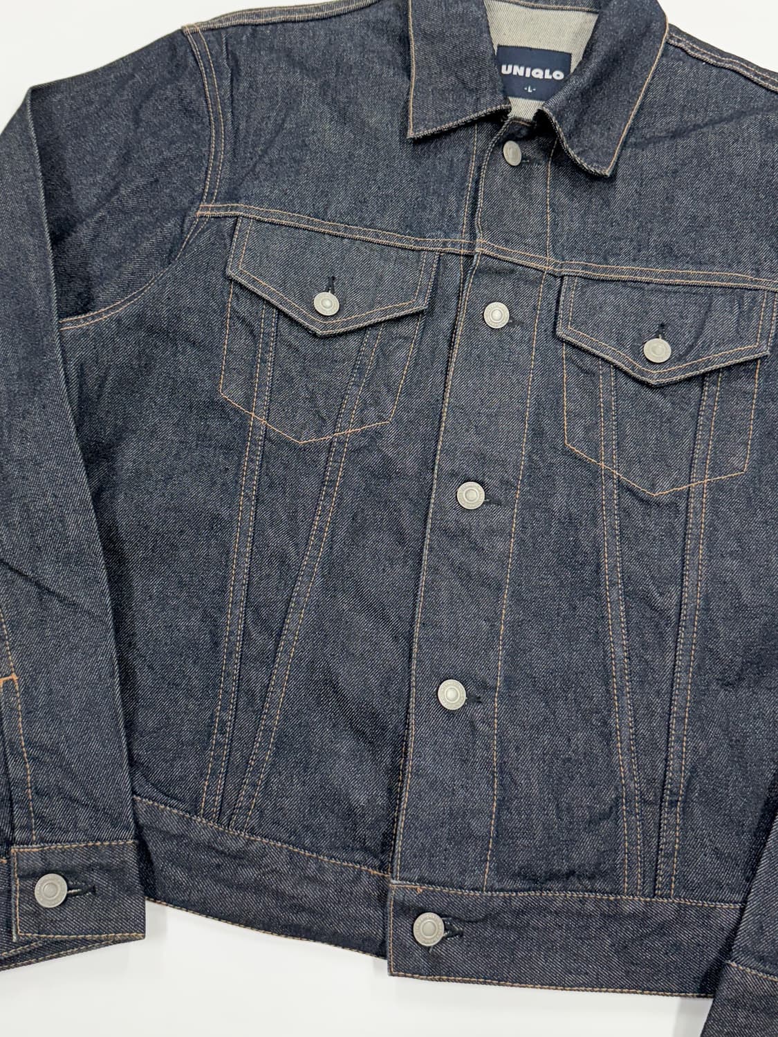 빈티지 유니클로 데님자켓 상품이미지4