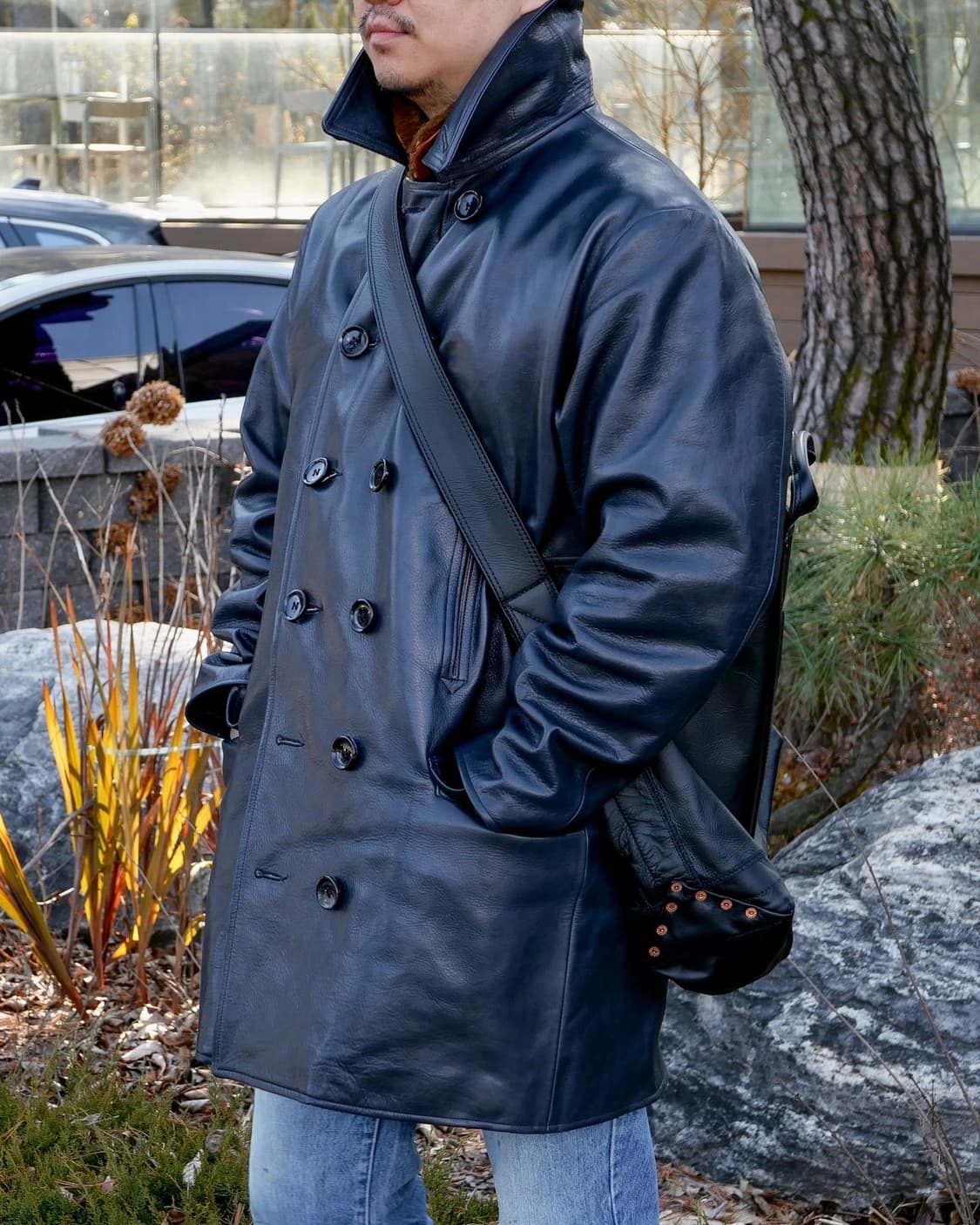 25aw L.MCLAGAN 13-BUTTON peacoat 상품이미지6