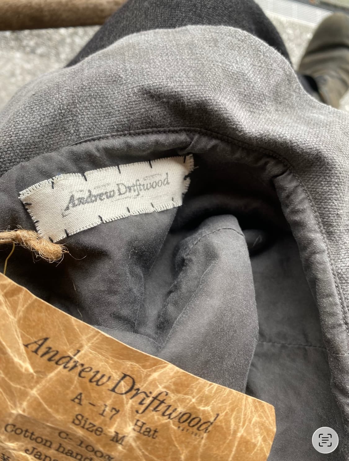 Andrew Driftwood A-17. Hat. Japanese Ink 상품이미지4