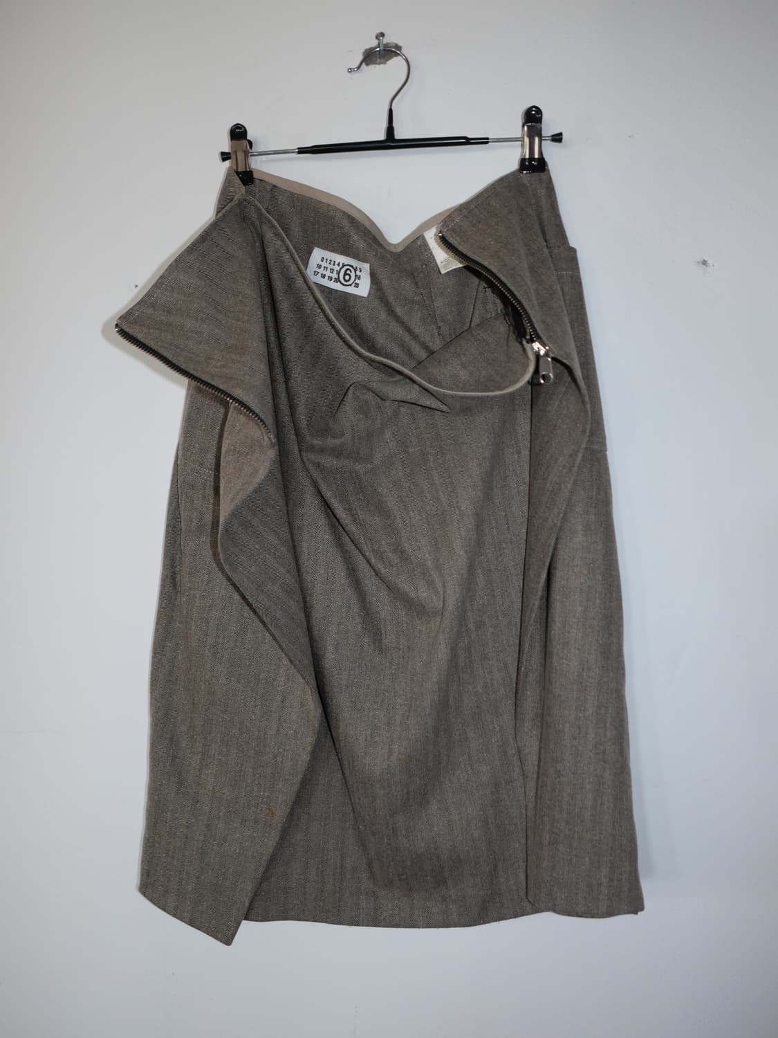 double-zip layered skirt #mm6 상품이미지3