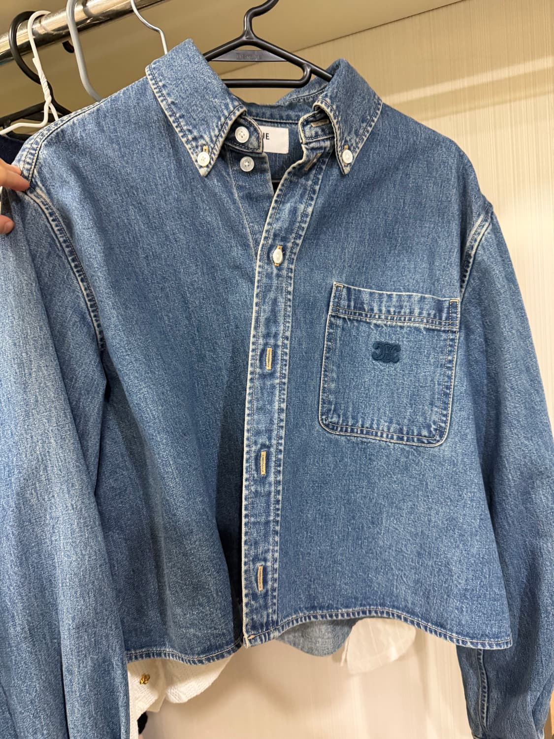 셀린느 데님 셔츠 상품이미지5