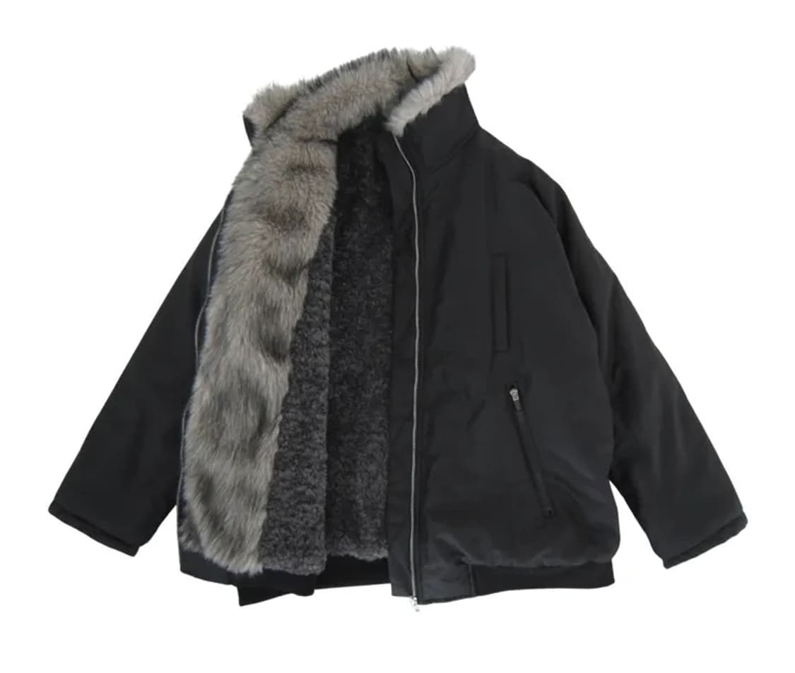 이즈이즈 easeas 플리스덤블다운자켓 (착샷o) 에프터먼데이나의나인 상품이미지7