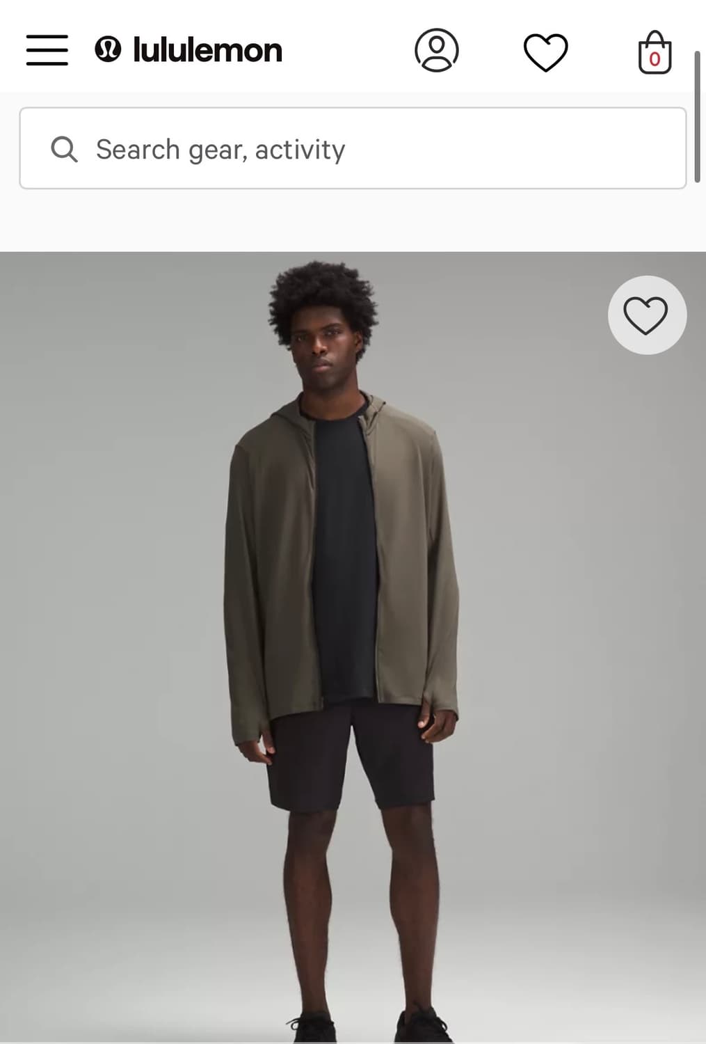 룰루레몬 남성 써지 웜 풀집 자켓 XL 상품이미지4