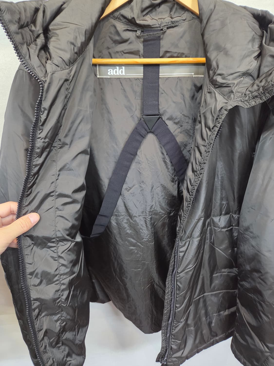 Series add 경량패딩 점퍼 L 상품이미지3