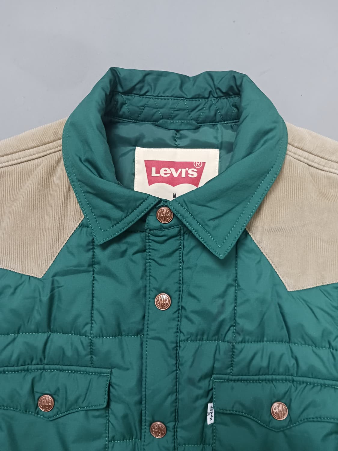 [M] 리바이스 웨스턴 퍼텍스 패딩 셔츠 상품이미지2