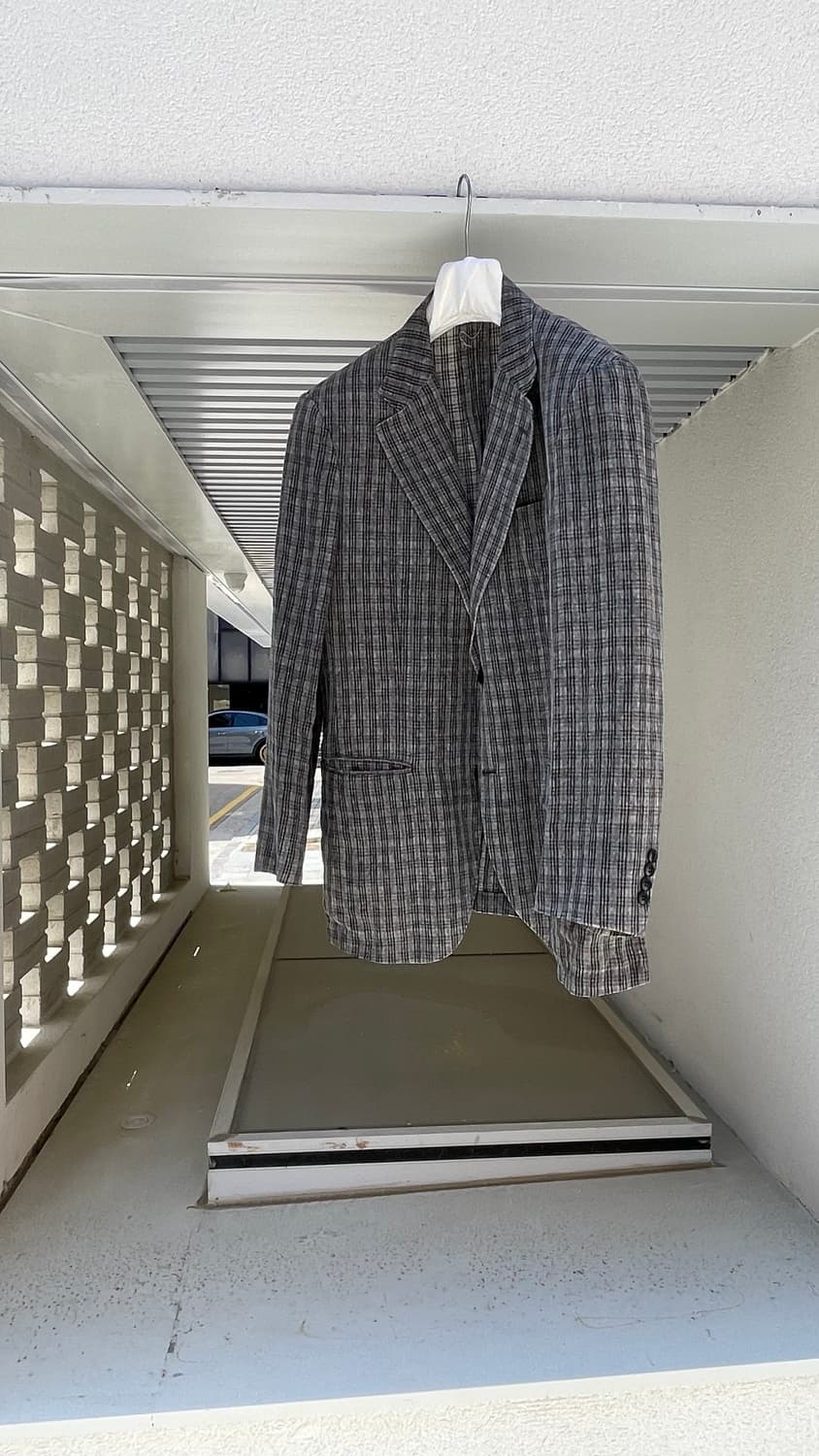 [CERRUTI 1881] Pure Linen Check Blazer 상품이미지6