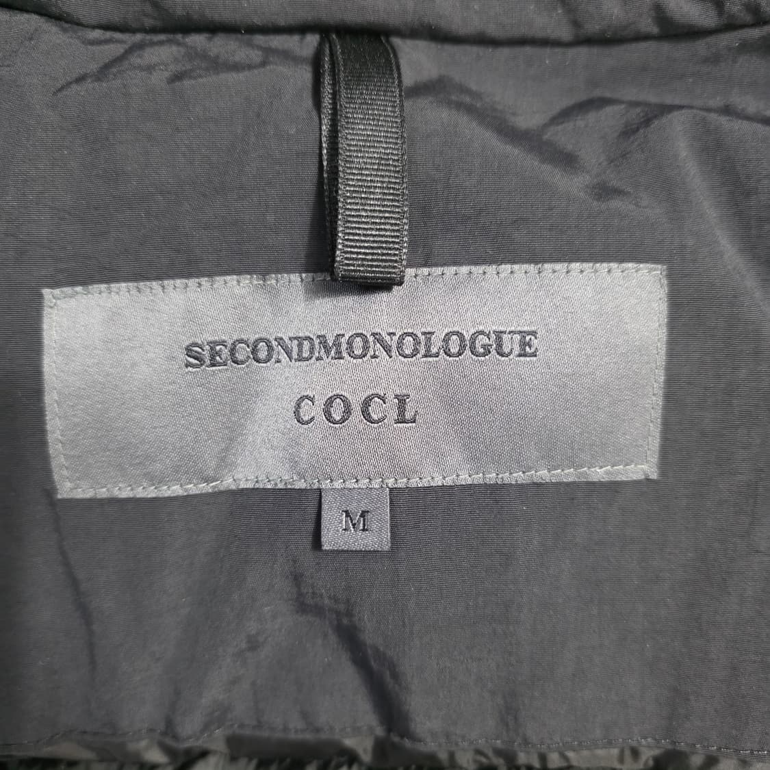 0762 SECOND MONOLOGUE COCL 하이넥 점퍼 패딩 M 상품이미지8