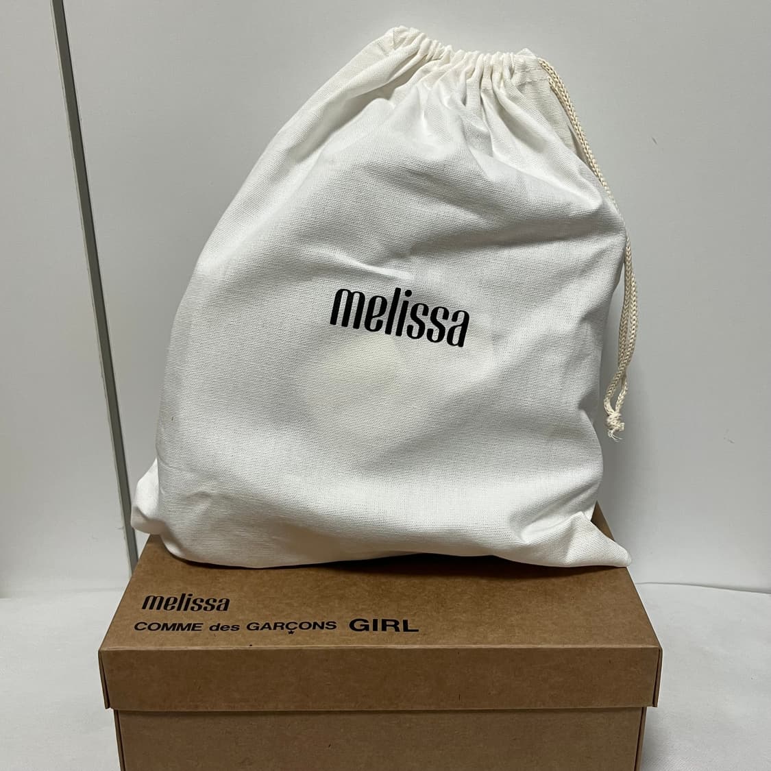 꼼데가르송 걸 x 멜리사 25fw 토끼 백/블랙 상품이미지4