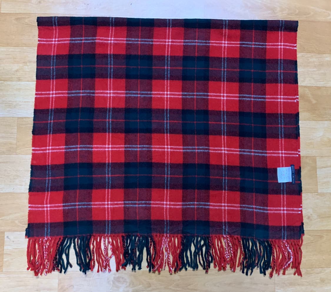 RALPH LAUREN 랄프 로렌 타탄체크 블랑킷(울/일본 메이드) 상품이미지3
