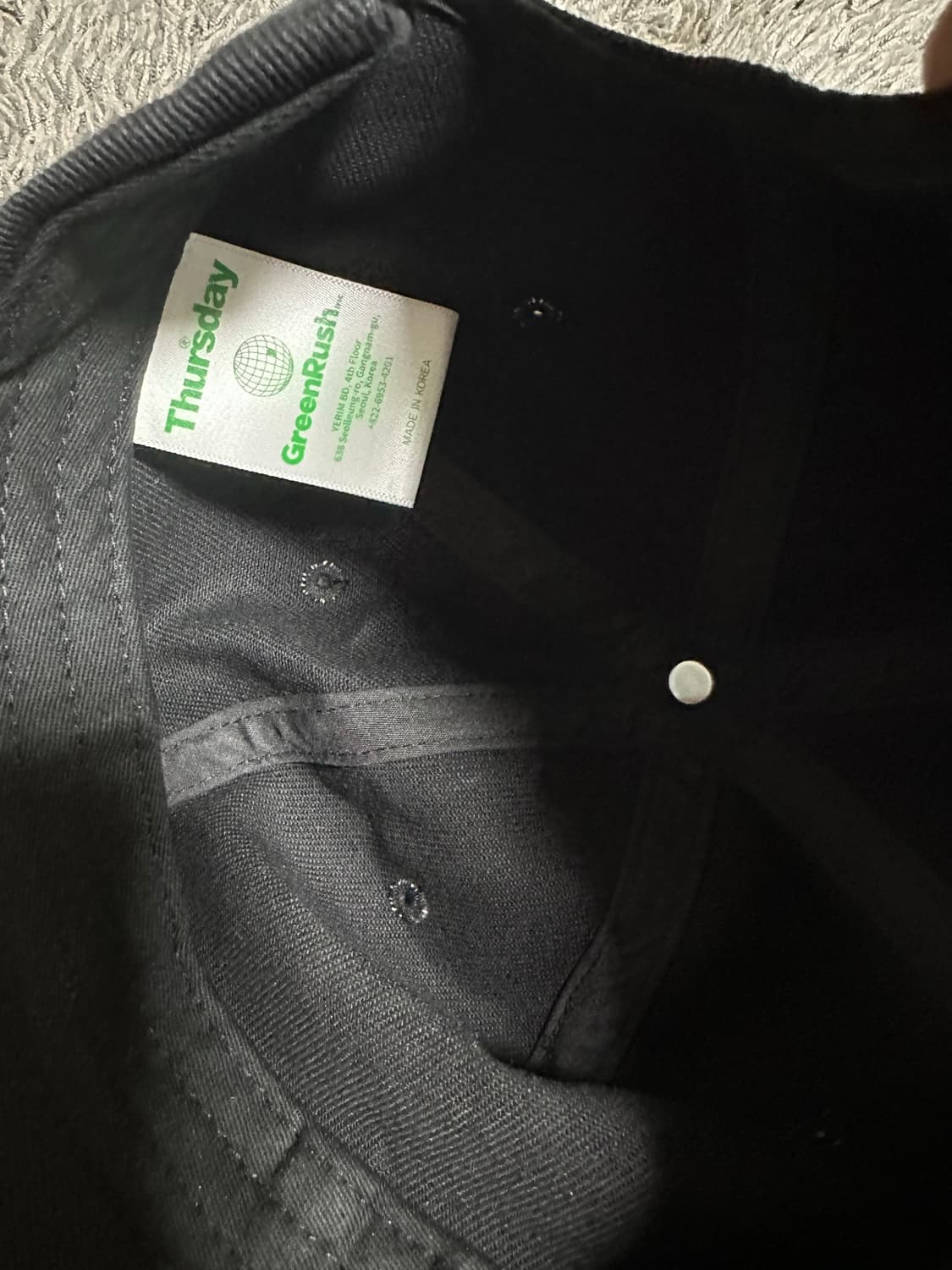 빌스택스 떨스데이 smoke now 모자 상품이미지3