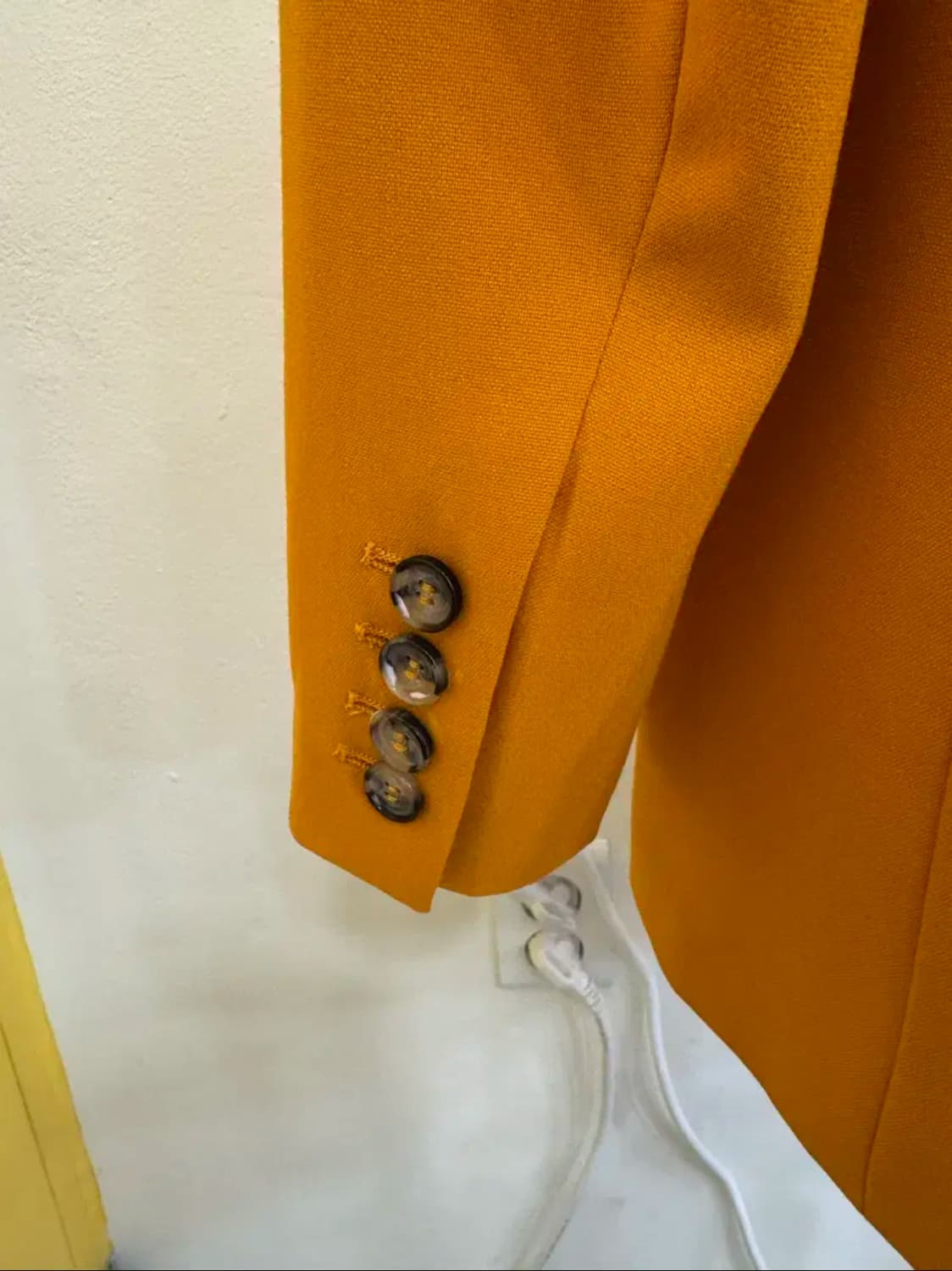 ZARA 머스타드 옐로우 싱글 자켓 상품이미지5