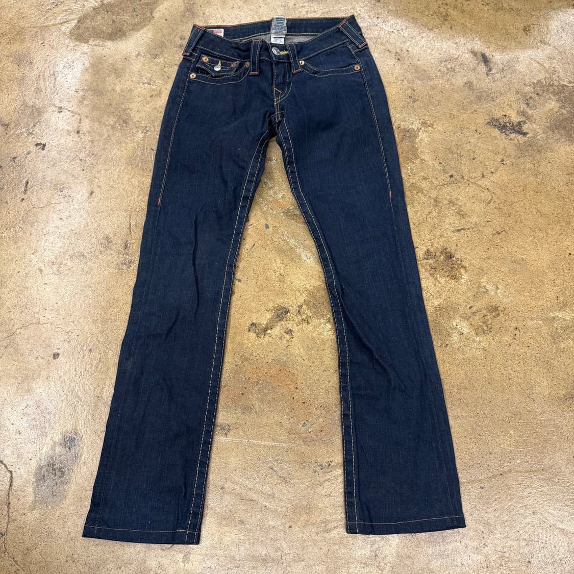 [정품/24] 트루릴리전 다크 데님 청바지 b8 상품이미지2