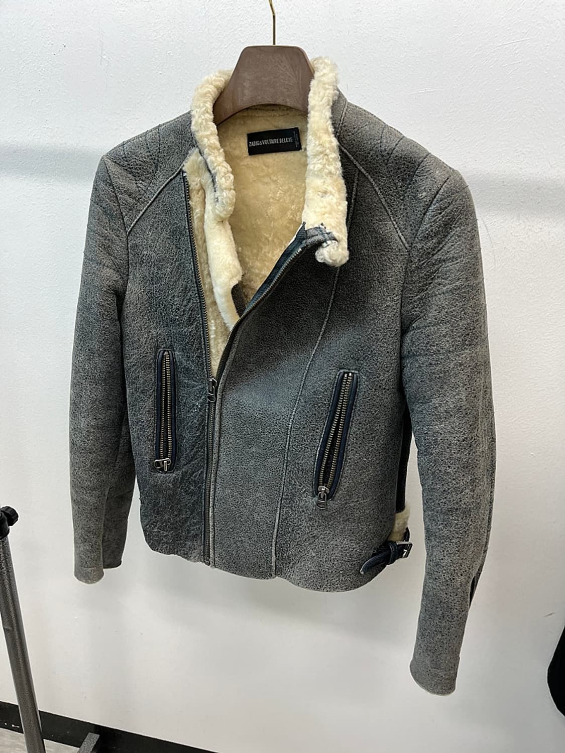 여) 쟈딕앤볼테르 양털 무스탕 자켓  상품이미지6