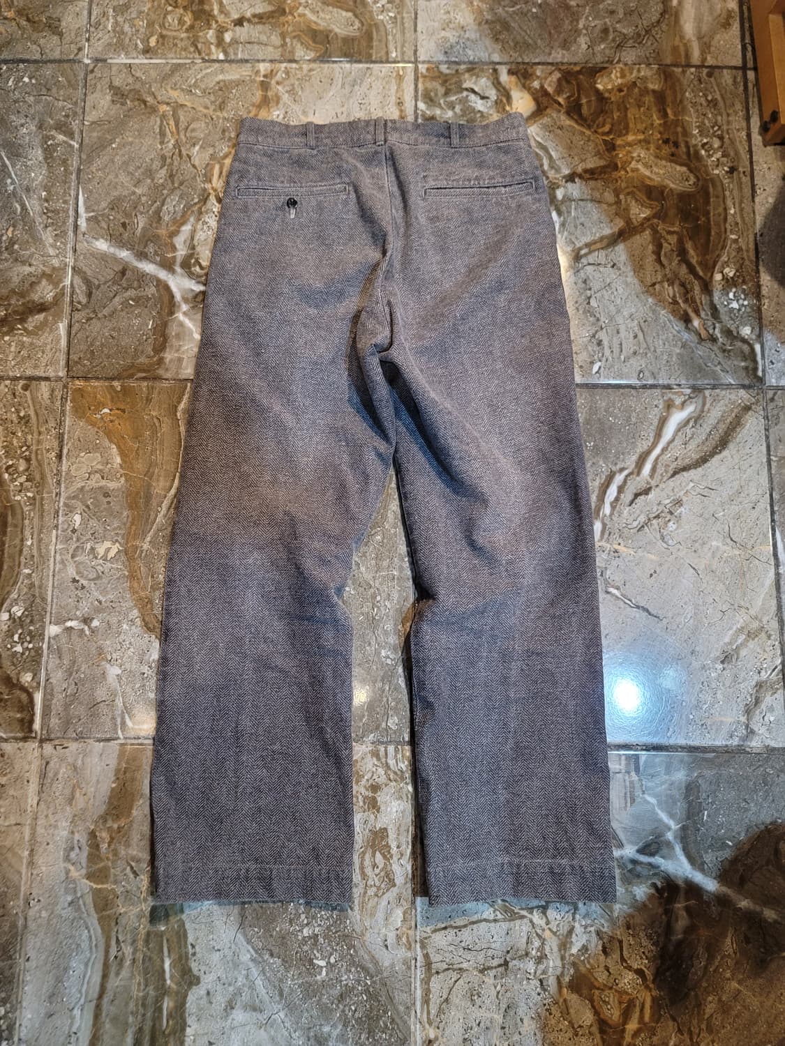 웨어하우스 헤링본 헤비코튼 팬츠  상품이미지2