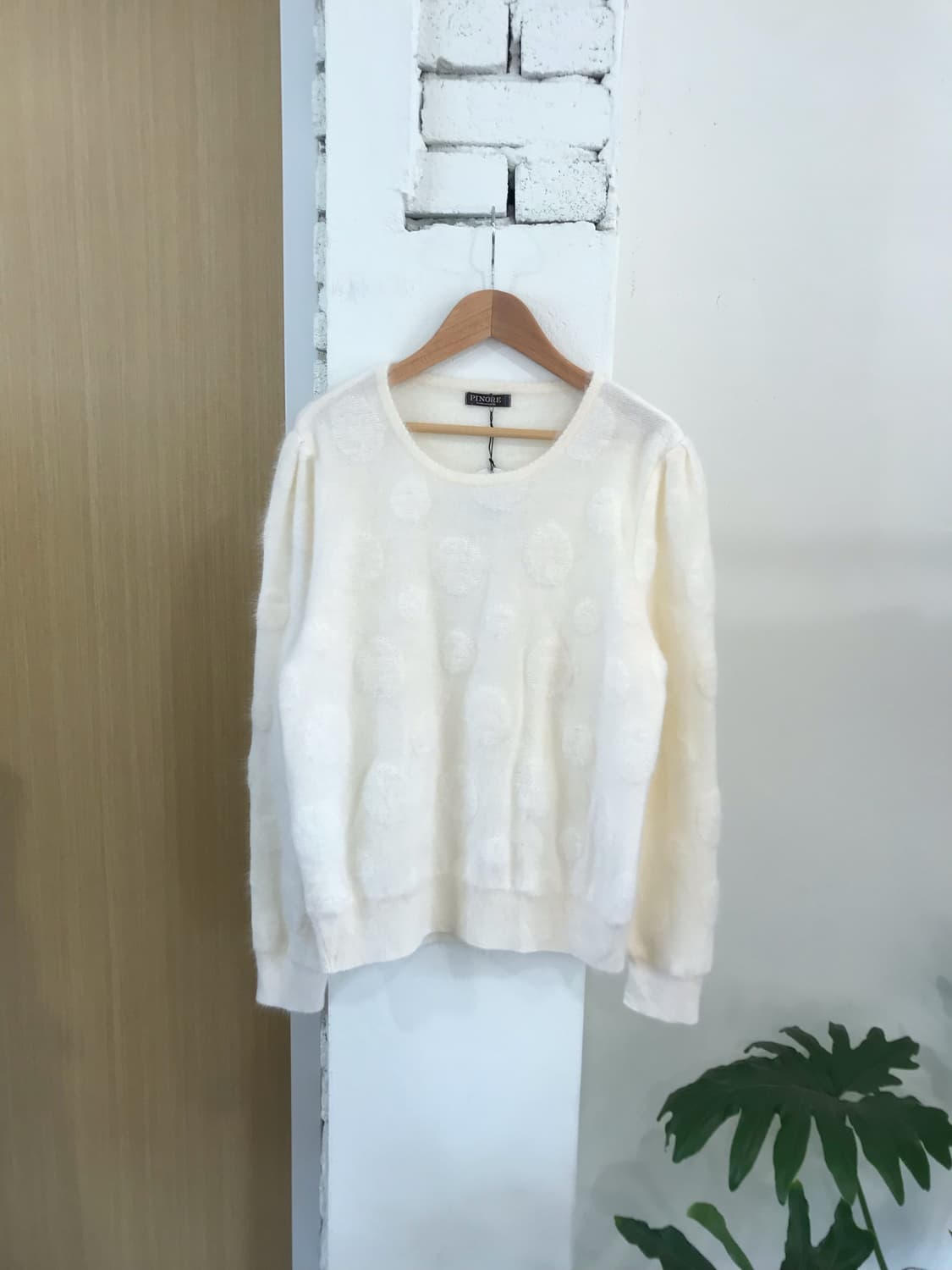 도트 헤어리 니트 상품이미지6