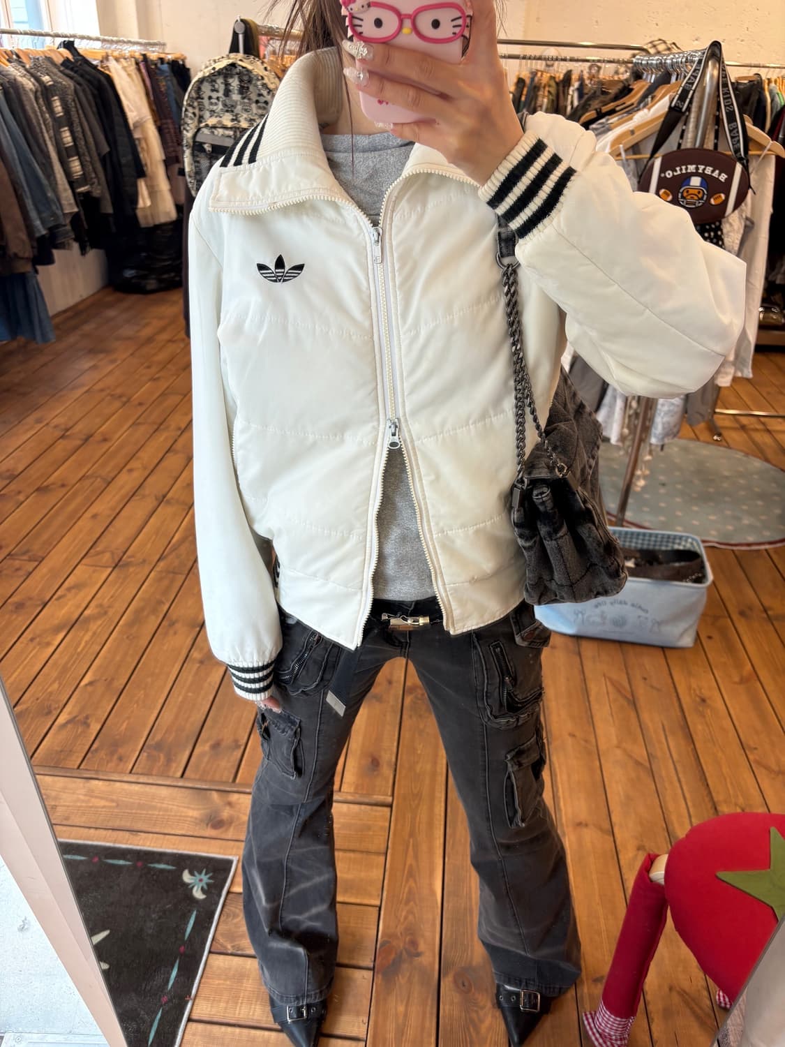 아디다스 데상트 퀄팅자켓 상품이미지3