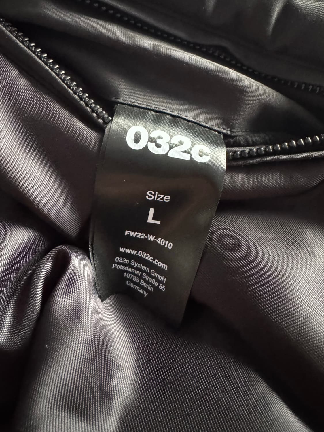 [L] 032c 길티 봄버 자켓 상품이미지5