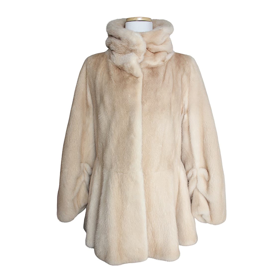 오브제 베이지 코펜하겐 밍크 퍼 코트 55 상품이미지1