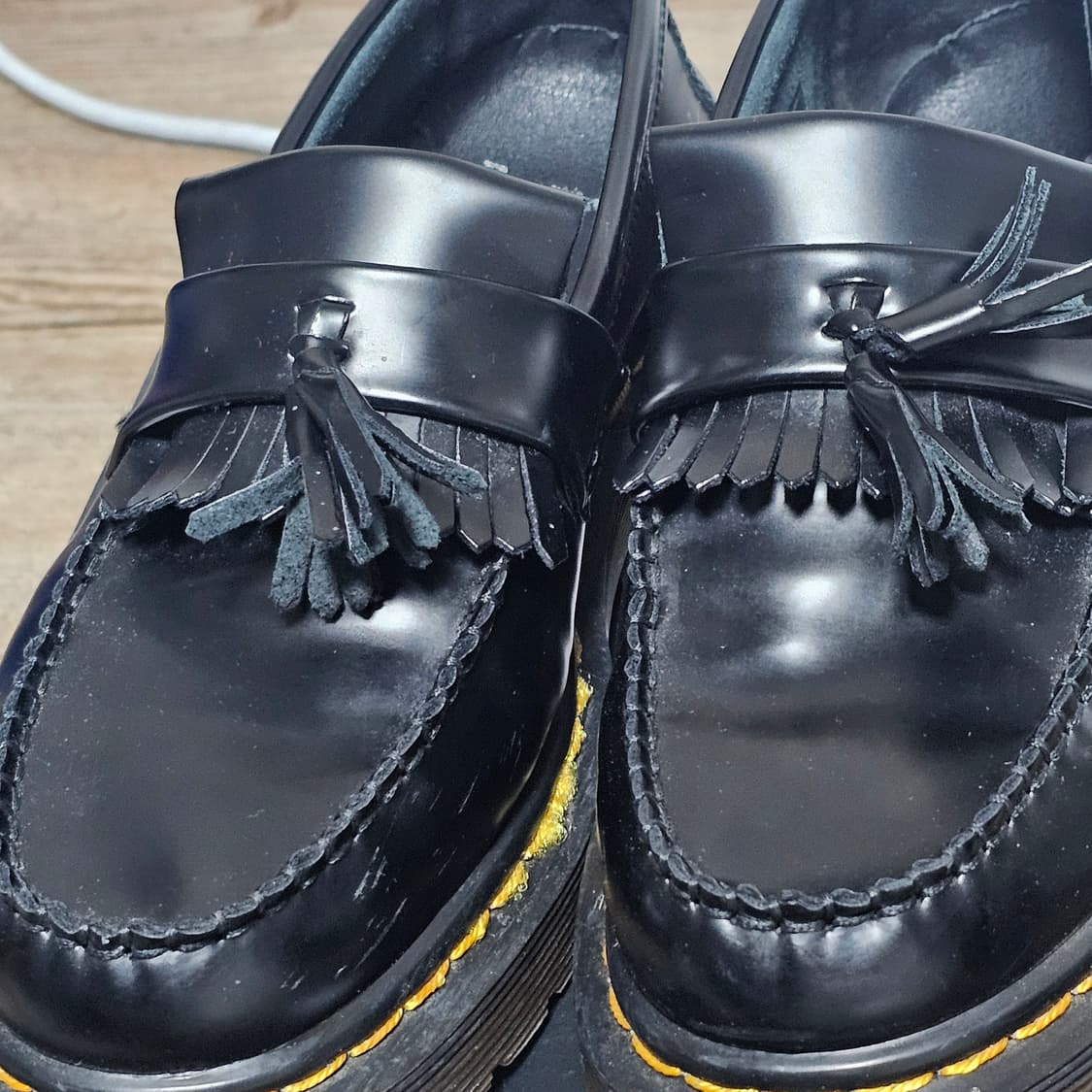 닥터마틴 아드리안 블랙 로퍼 UK8.5 상품이미지4
