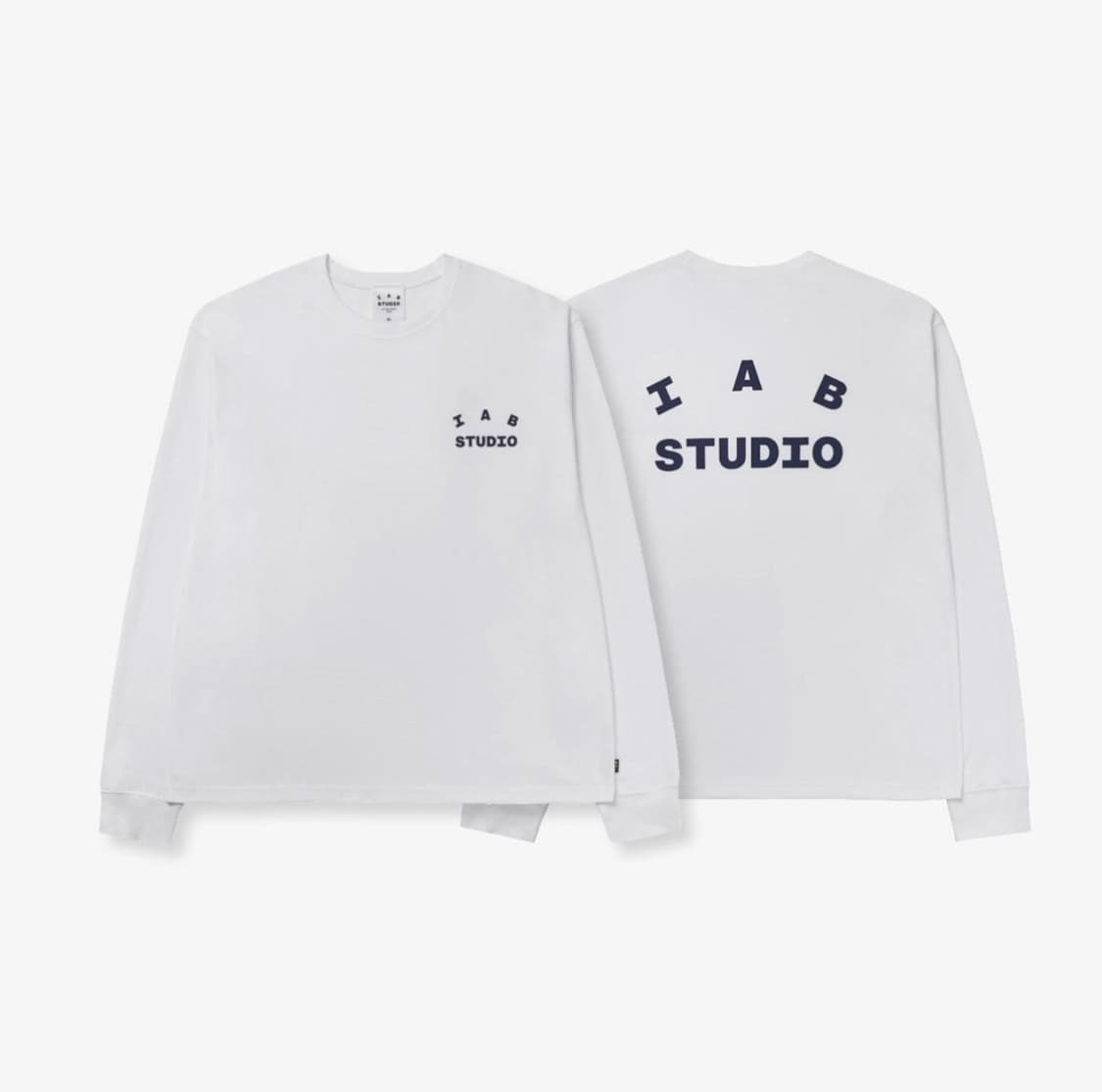 [XL]아이앱스튜디오 롱슬리브 화이트 상품이미지1