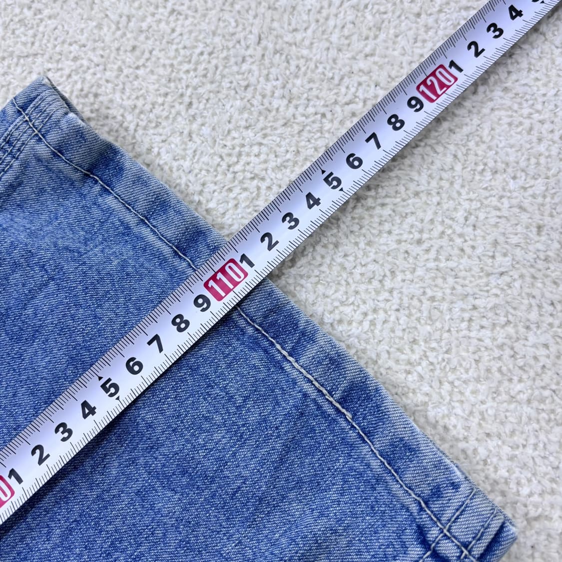 33X32 리 루즈핏 던가리 데님 펜츠 0428E 상품이미지7