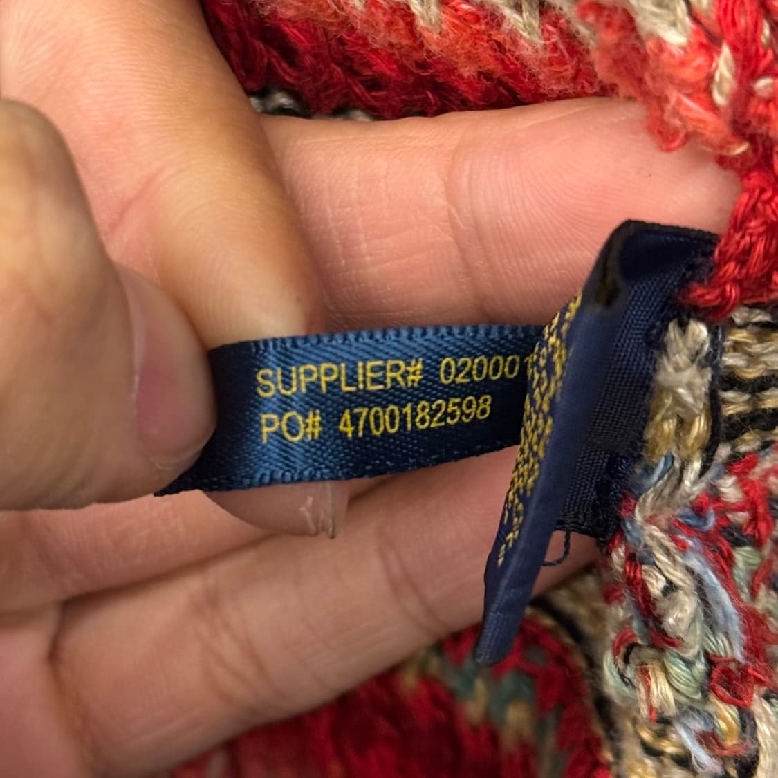 폴로 랄프로렌 신형 오픈 프론트 네이티브 패턴 니트 가디건 N48 상품이미지6