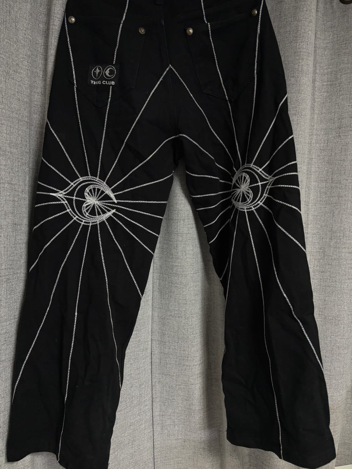 떠그클럽 체인 스티치 팬츠 상품이미지2