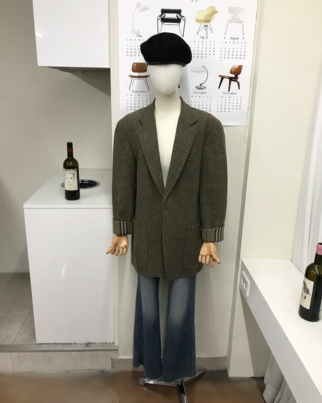 버버리 핸드메이드 울 자켓 상품이미지8