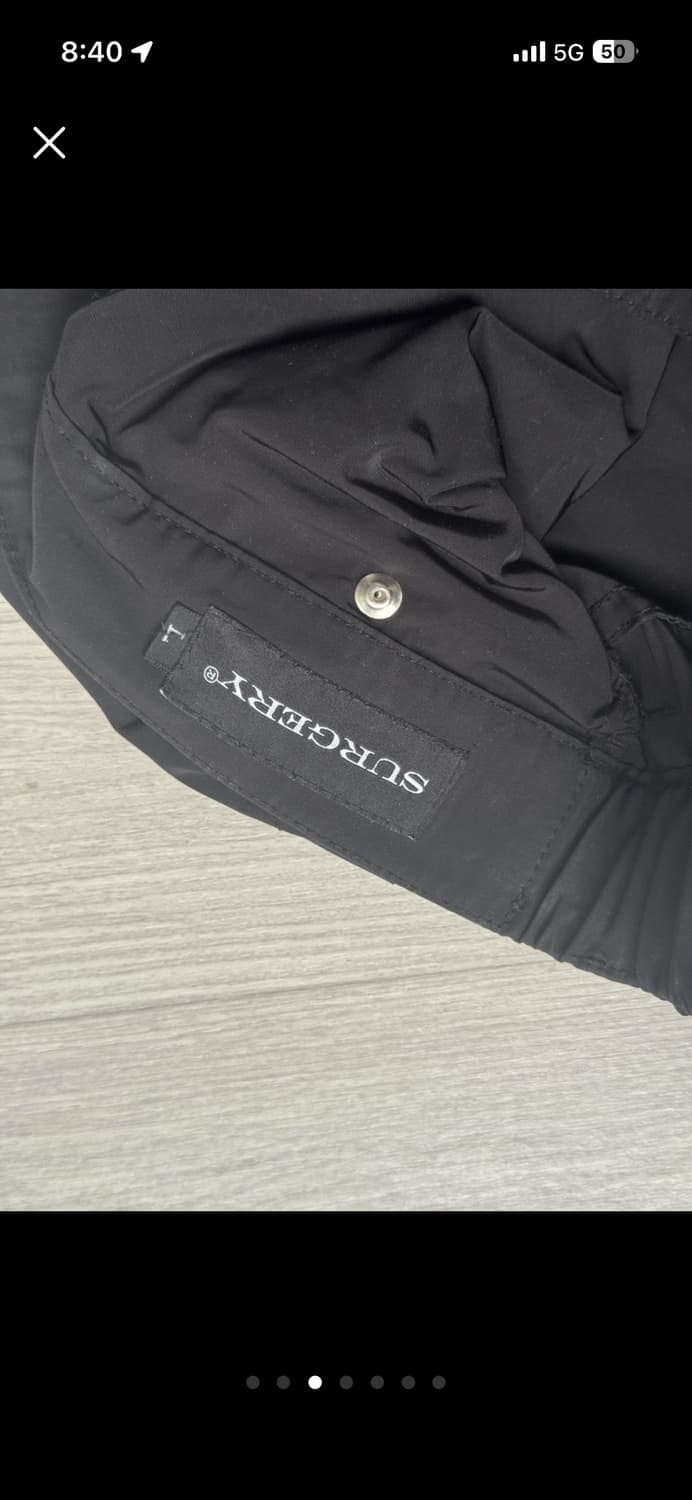 SURGERY 블랙 팬츠 L 상품이미지3