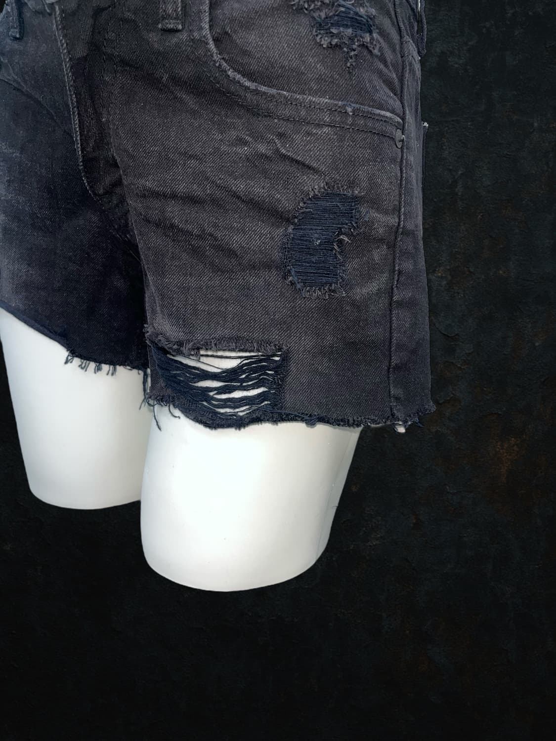 black denim shorts 상품이미지4