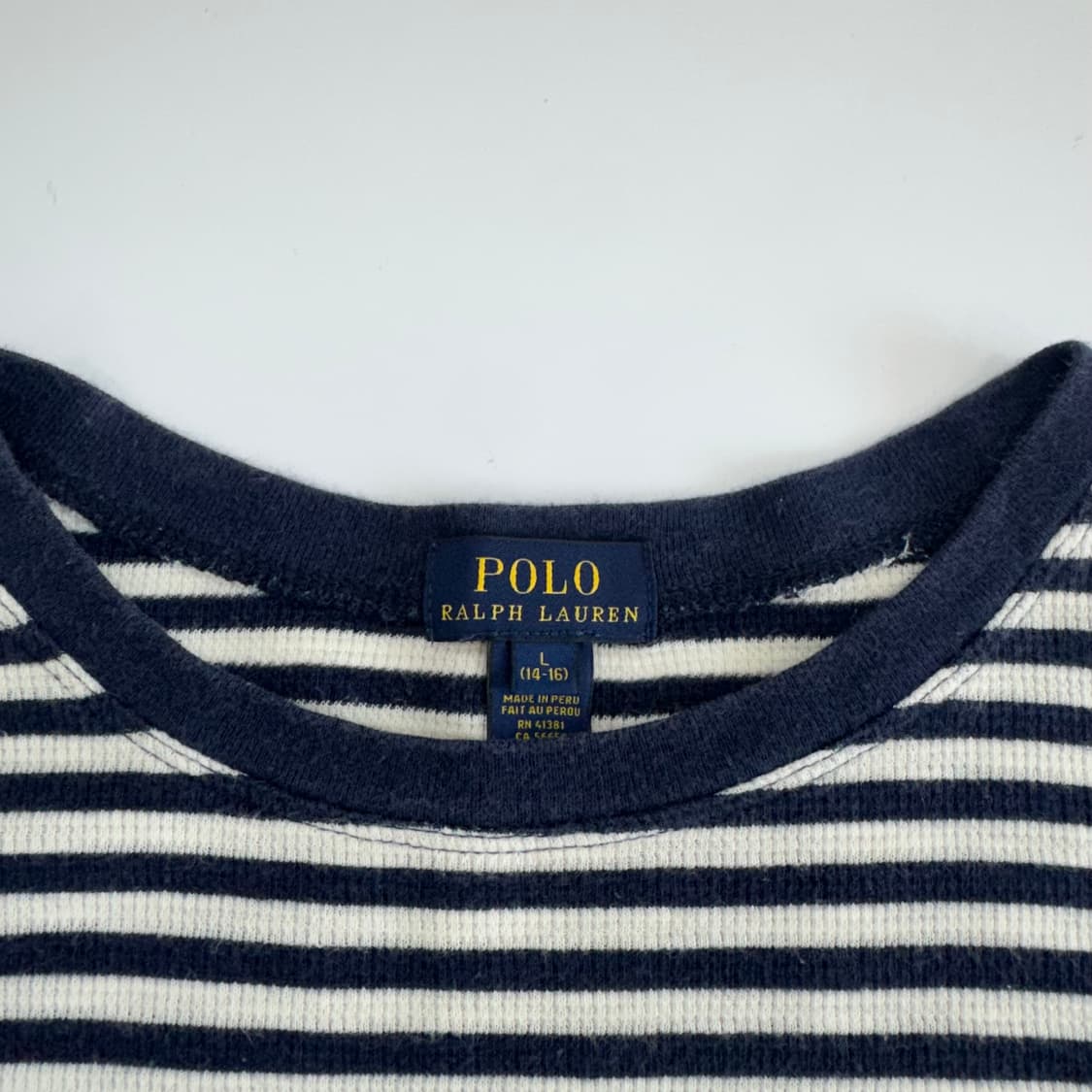 Polo 폴로 네이비 포니 스트라이프 니트 상품이미지5