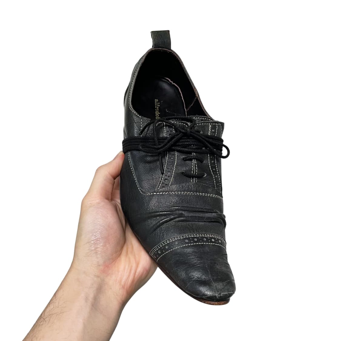 알프레도 바니스터 주름가공 슈즈 상품이미지5