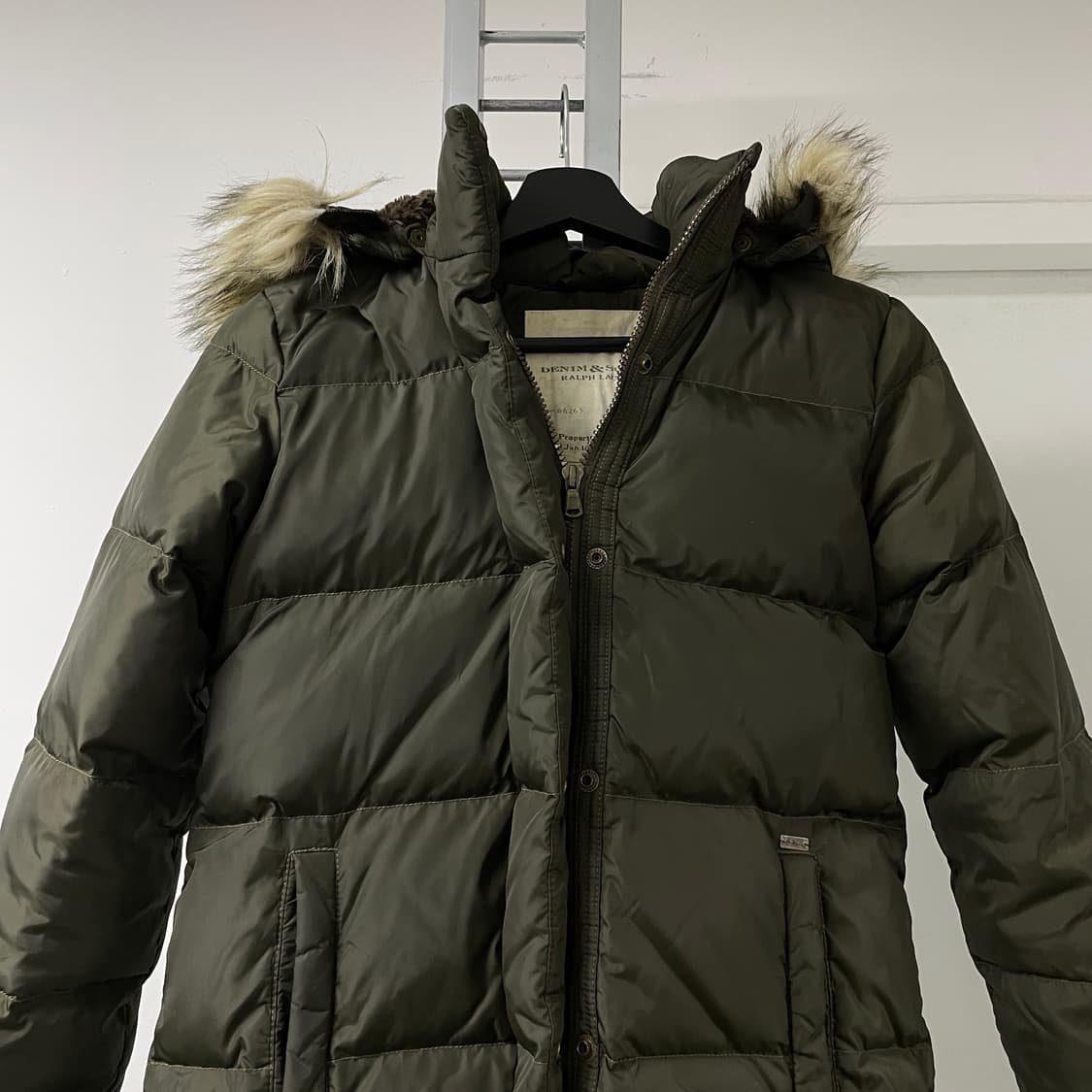 폴로 데님앤서플라이 카키 패딩 XS(W) 상품이미지2