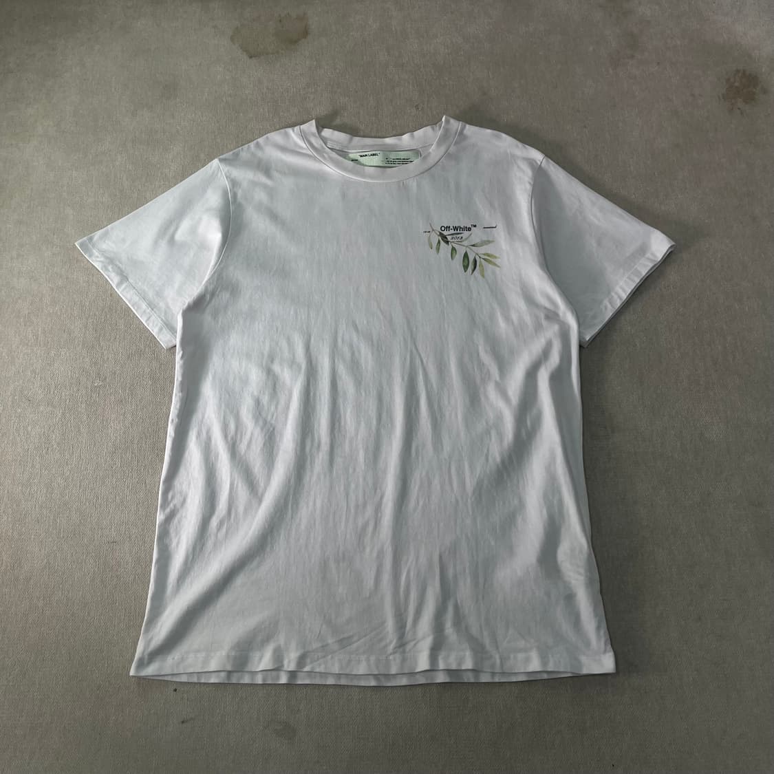 105 오프화이트 2019 s/s 에로우 반팔티셔츠 상품이미지2