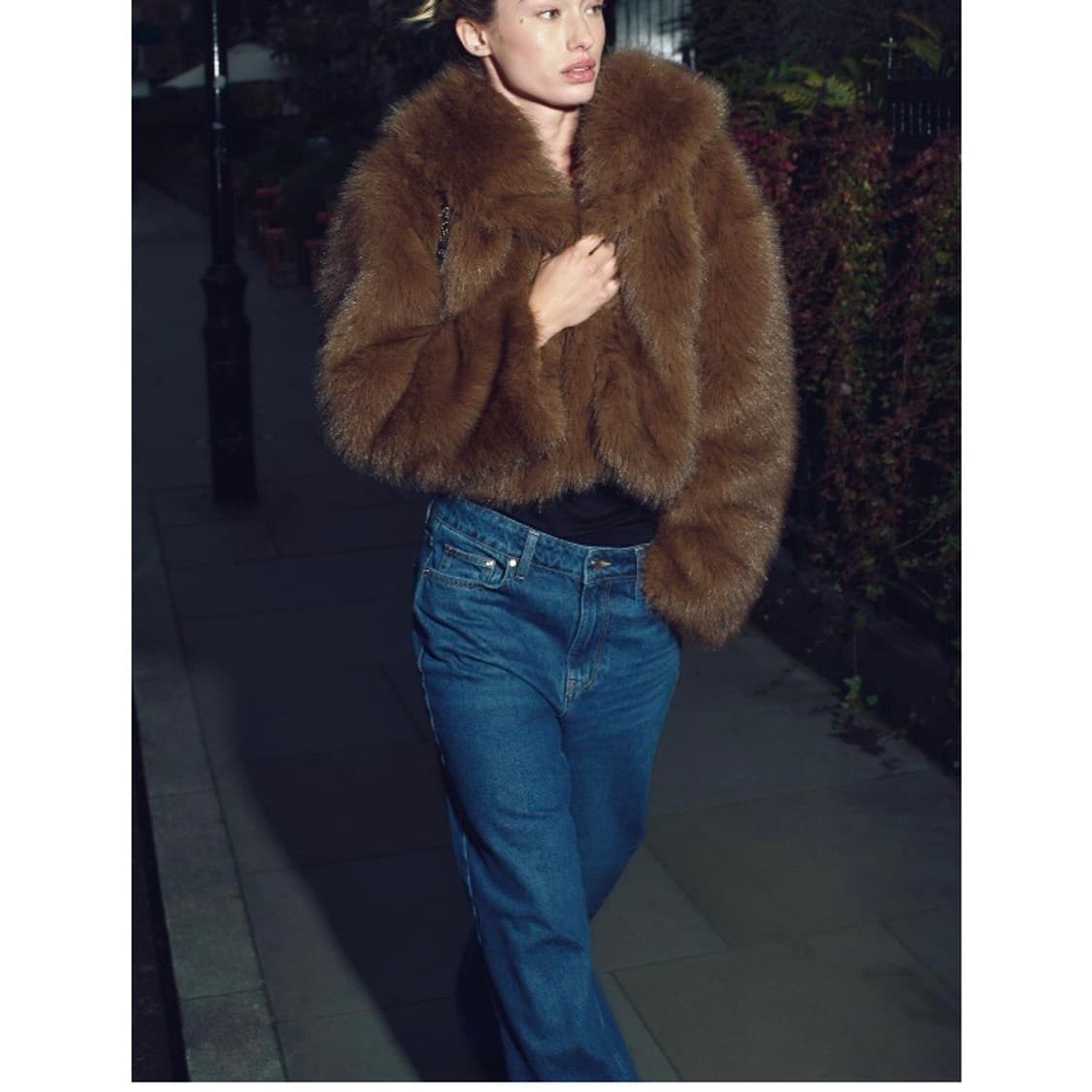 자라 숏 퍼 자켓 상품이미지2