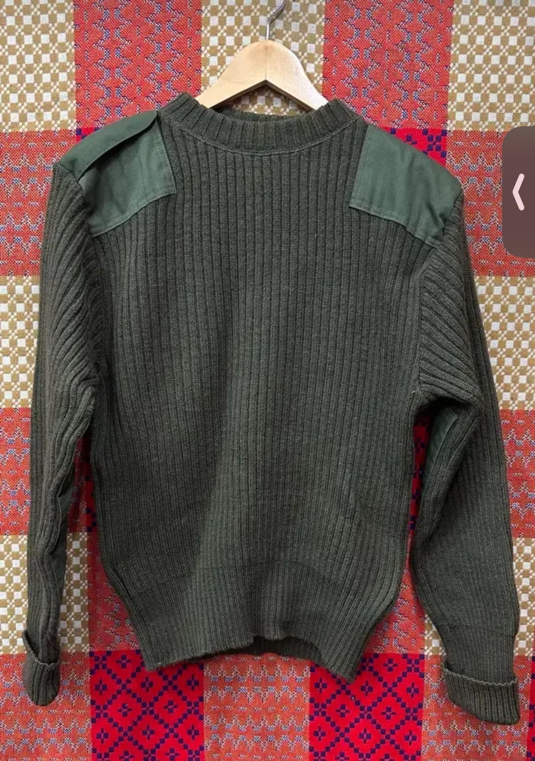 미군 코만도 울 스웨터 40사이즈 100 상품이미지1