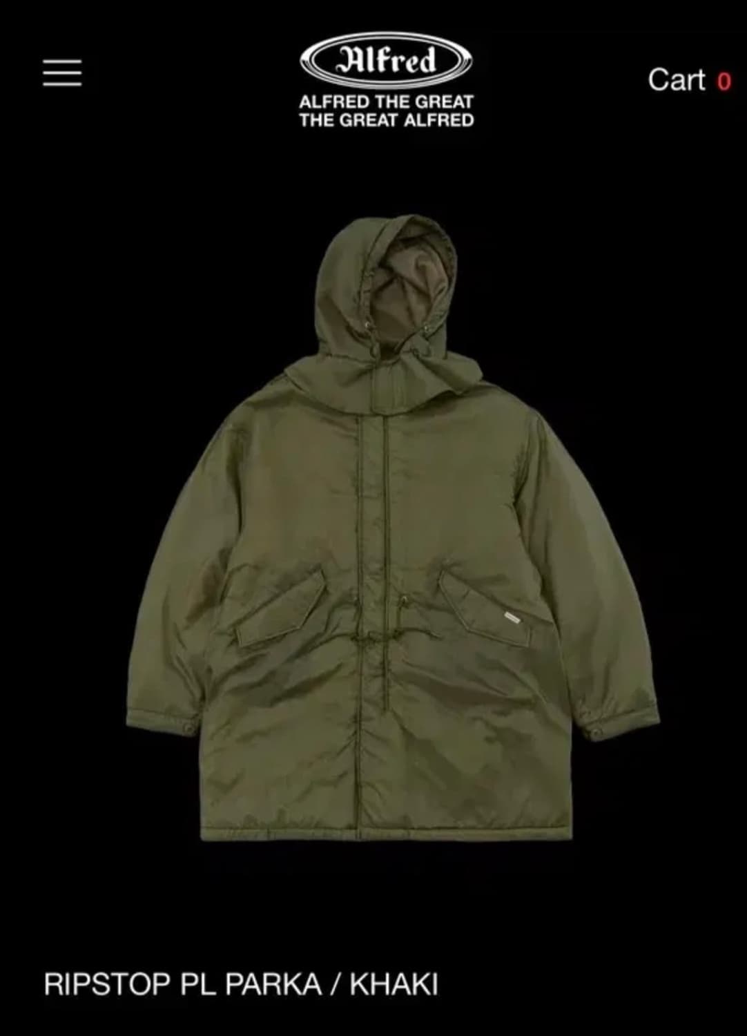 구매, 알프레드 립스탑 파카 삽니다  상품이미지1