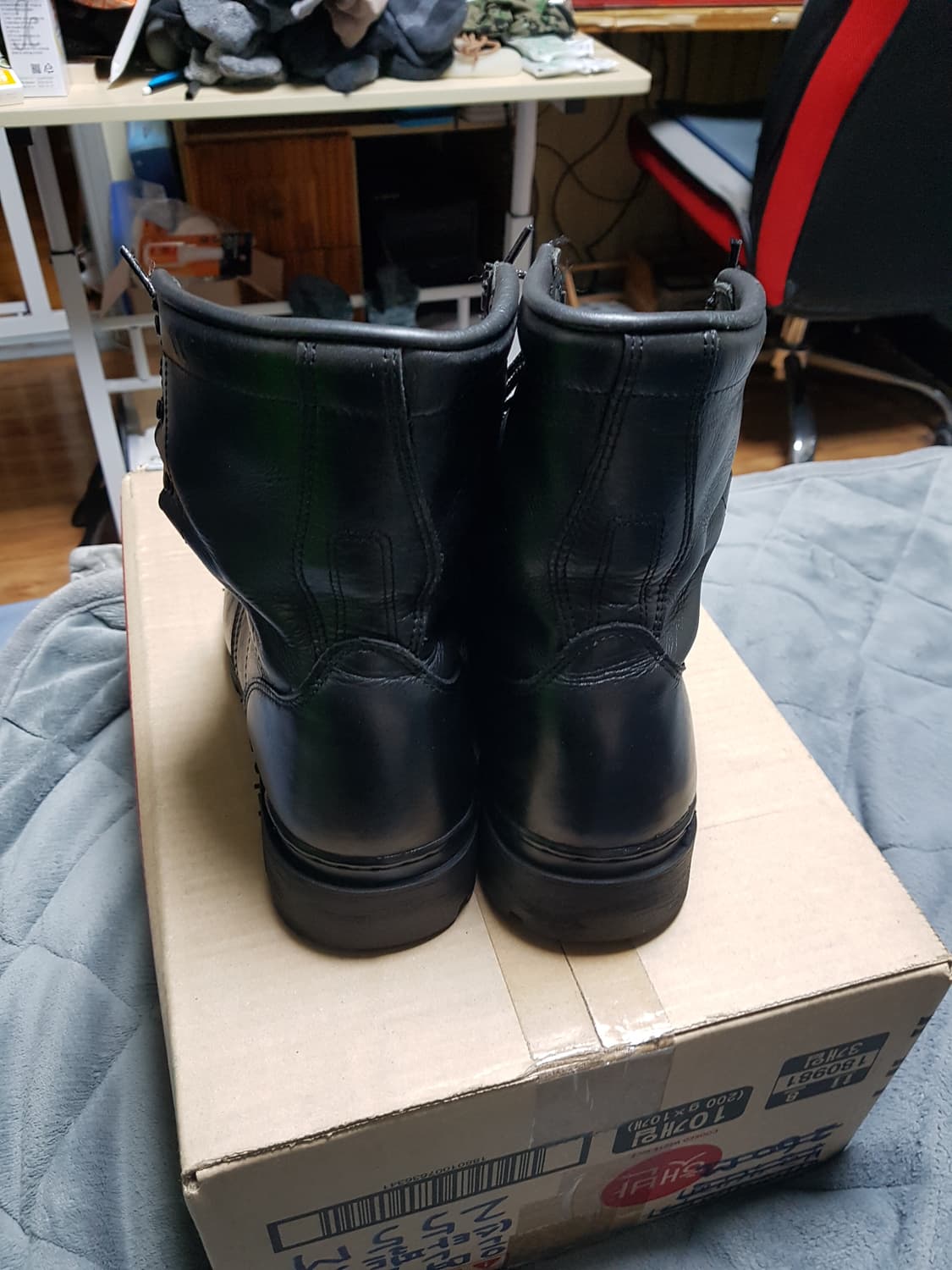 접착식 전투화 군화 255M 판매 상품이미지3