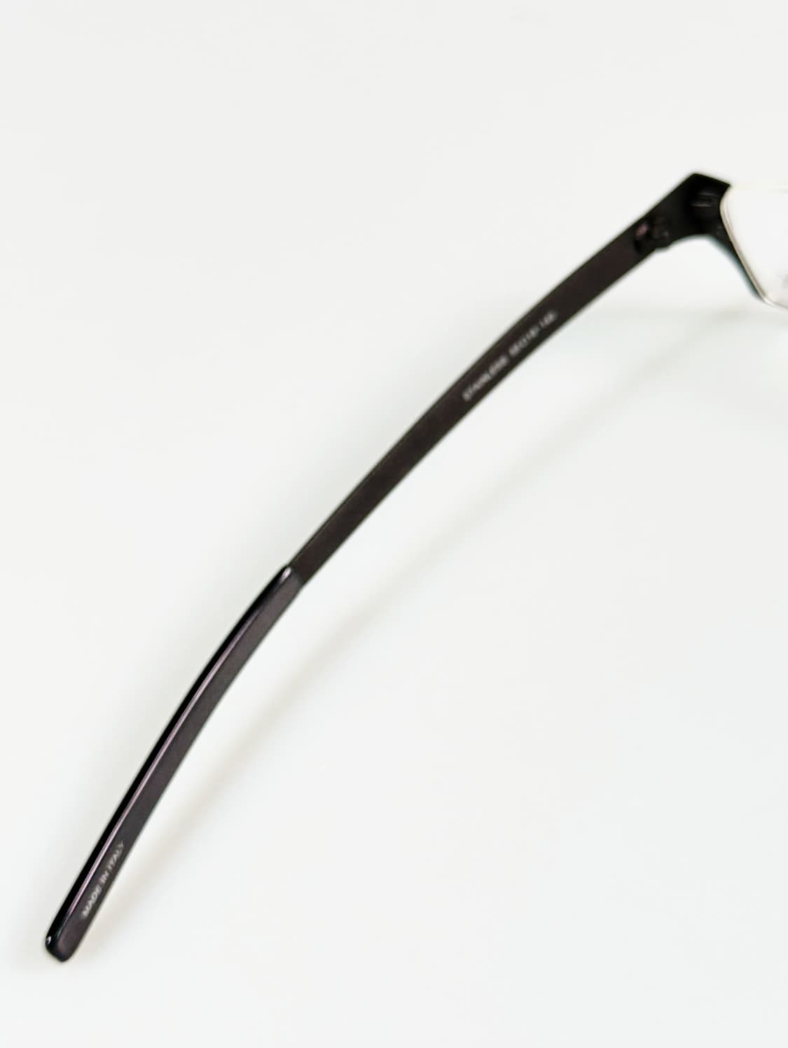 FIX 다크 그레이 메탈 스퀘어 역반무테 빈티지 안경 상품이미지8