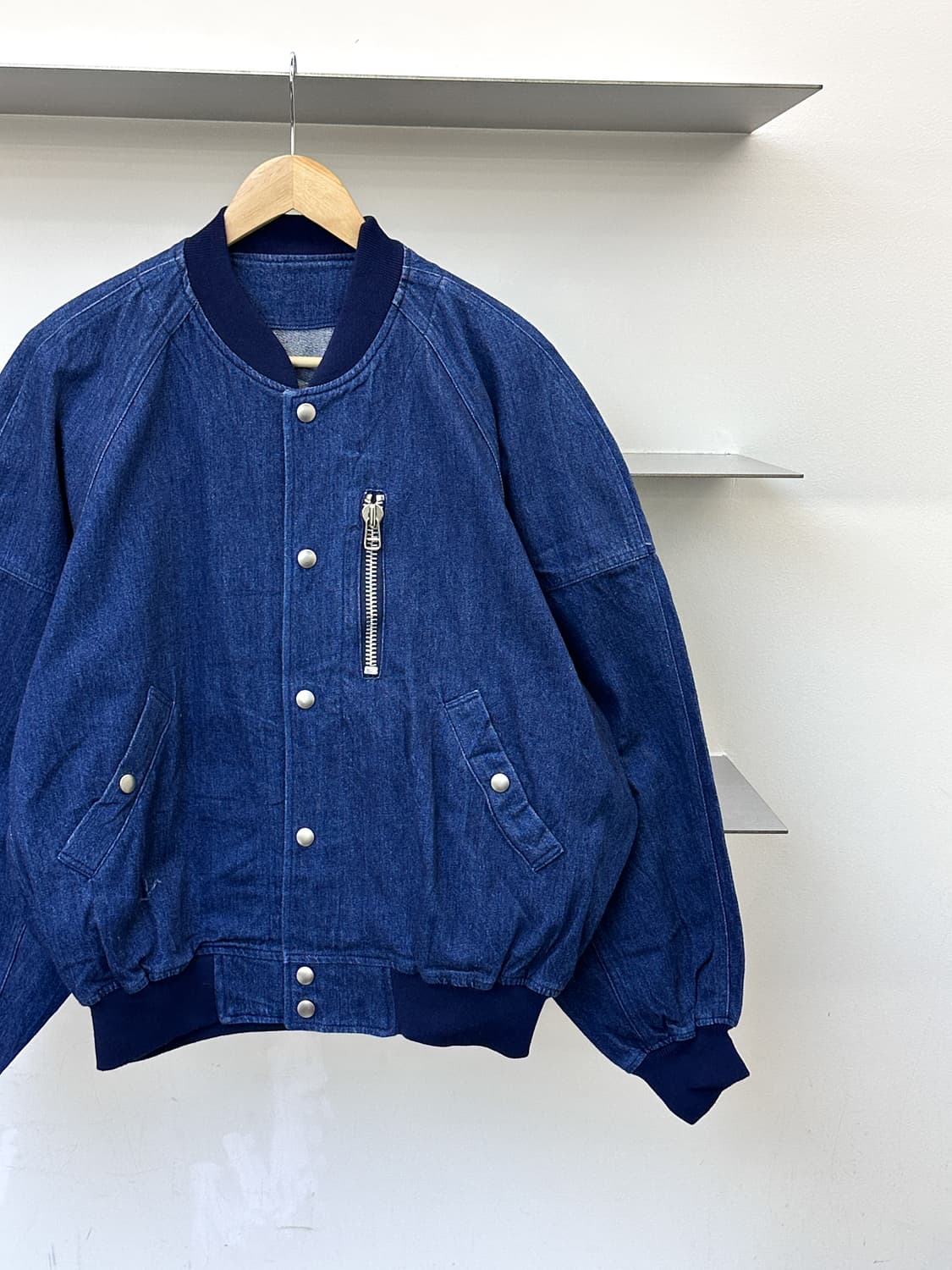 PPFM 90s 데님 봄버 자켓 상품이미지2