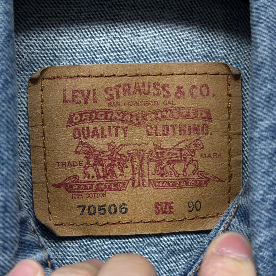 리바이스 데님 자켓 상품이미지5