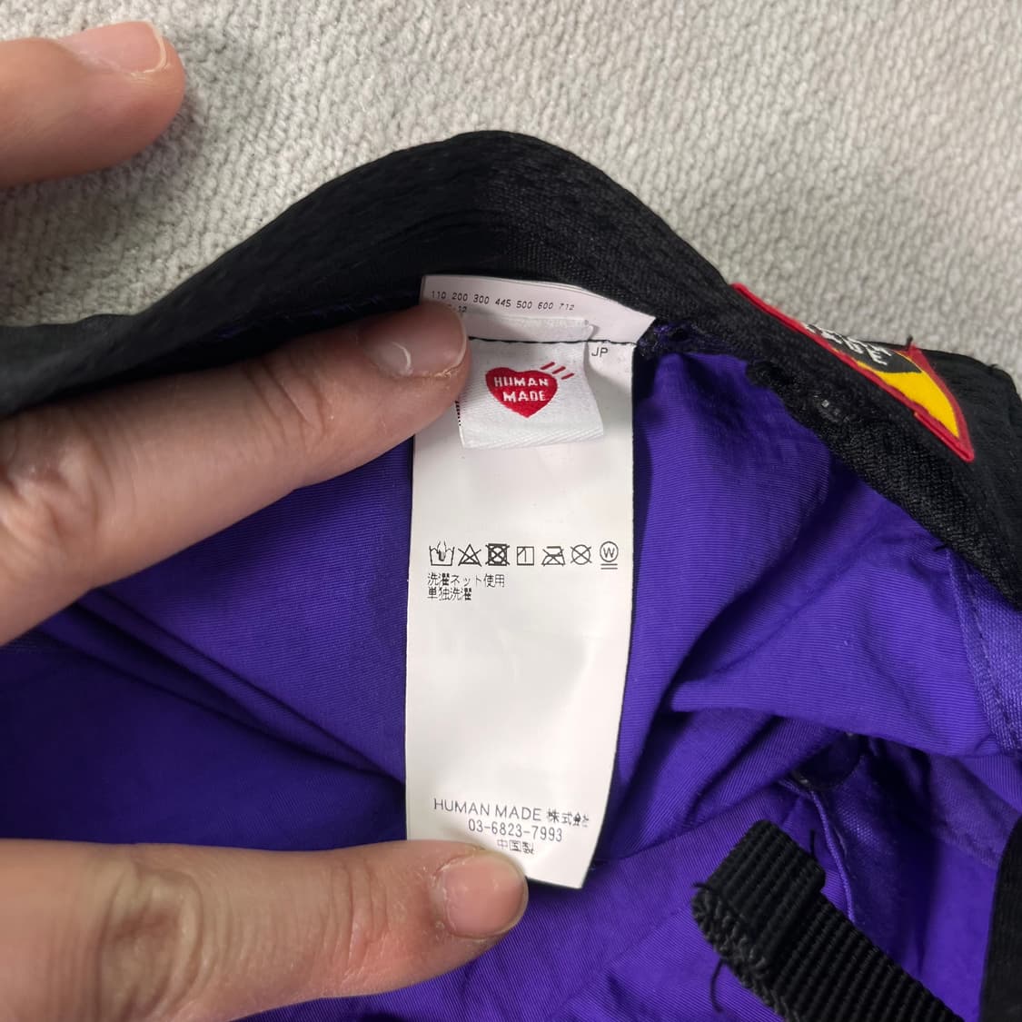 휴먼메이드 나일론 스티치 볼캡  상품이미지5