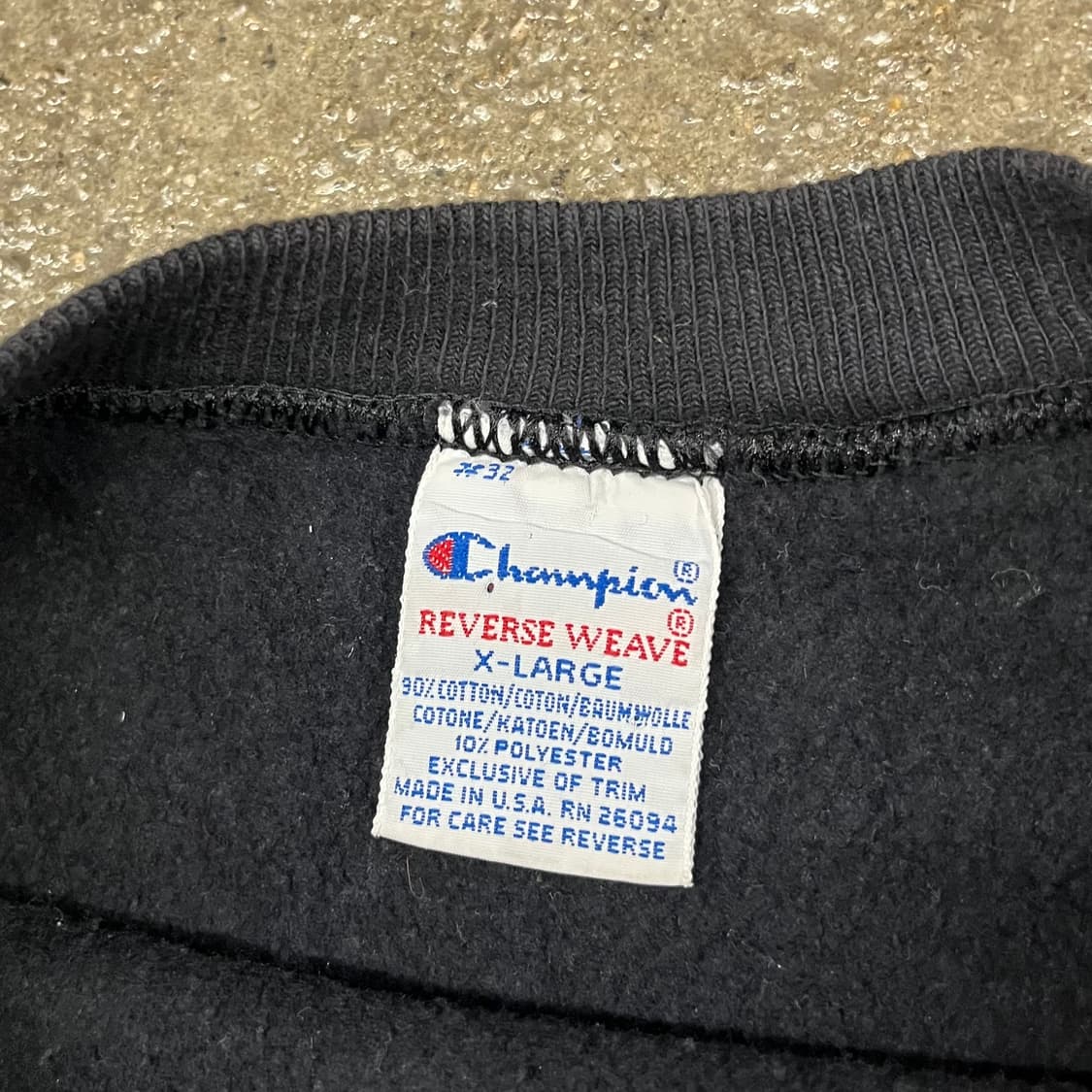 90s 챔피온 리버스위브 블랭크 스웻셔츠 (105-110) 상품이미지5
